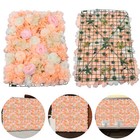 6 Artificial Flower Wall Panel Floral Backdrop Wedding Decorative Wall Panel