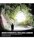 Cinlinso Flashlights High Lumens Rechargeable  900000 Lumens Super Bright Led