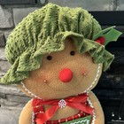 Gingerbread Girl Pottery Barn Indoor Decoration  Merry Christmas Sign 27   read