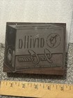 Antique Printers Block Sevilla Ice Cream Stamp Minneapolis Minnesota Rare 