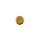 6mm Translucent  Topaz Foiled Glass Round Cabochons  24  Cab700dd