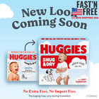 Huggies Snug   Dry Baby Diapers  Size 4  22-37 Lbs   144ct  Leak Lock Protection