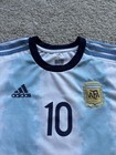 Authentic Adidas Argentina 2019 Lionel Messi National Team Jersey Men s Small