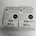 Coin Collector 10x Set Of 2 Magnifiers Pull Out Loupe 23mm Led Best Value Bill F