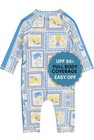 Swimzip    Boys Girls Long Sleeve Toddler Swim Suit Bathing Suit Upf 50  Size 2t