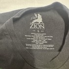 Bob Marley Zion Rootswear Black Graphic T-shirt Small Reggae Rasta 100  Cotton