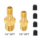 1 8 npt Tank Valve  Anti-corrosion Brass Schrader Valve With 1 8 male Npt
