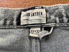 Todd Snyder Slim Selvedge Jean In Acid Wash Charcoal 32x32  248
