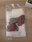 New Old Stock Bernat Christmas Ornament Kit Ribbon Candy Green Red Wd2202
