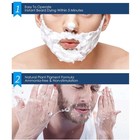 200ml Men 2 In 1 Beard Mustache Natural Hair Color Shampoo Permanent Black Dye