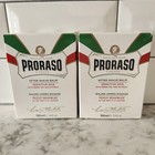 Proraso After Shave Balm Sensitive Skin Green Tea   Oatmeal 100ml 2-pack