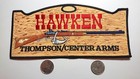 Vintage Thompson Center Arms Hawken Black Powder Horn Rifle Large Jacket Patch