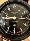 Chelsea 6    Deck Clock 24-hour U s  Government     Custom Base Working