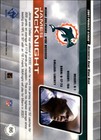 A5597- 2001 Private Stock Game Worn Gear  86 James Mcknight Jersey - Nm-mt