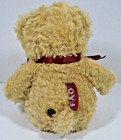 8  2013 Fao Schwarz Teddy Bear Plush Stuffed Toy Red Ribbon And Tush Fao Button