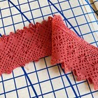 2 Piece At 1 1 Yd Each Vintage 1940s Handmade Bobbin Lace Soft Coral