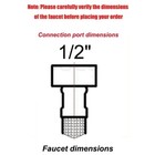 Kitchen Sink Faucet Brushed Nickel Single Handle Swivel Pull Down Sprayer Mixer