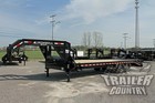 New 2025 8 X 30  25   5  Deckover Equipment 14k Gooseneck Trailer Rampage Ramps