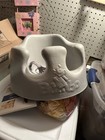 Bumbo Baby Soft Foam Floor Seat With Adjustable Harness Cool Gray