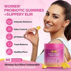 Her Juicy Feminine Probiotics Gummies With Slippery Elm 60 Count  pack Of 1  