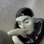 Rare Antique Romantic Gebruder Heubach Pierrot Clown Figurine Germany