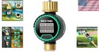 Water Flow Meter Brass 360   Rotatable Garden Hose Lcd Screen Measure Usage