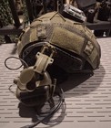 Nij Iiia Tactical Helmet Uhmwpe 22nrr F30 Comm Ears U94ptt Nav Light Iff Beacon