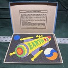 Vintage 1987 Lauri Foam Puzzle Space Ship Lr-2156 Crepe Rubber Rocket Ships Free