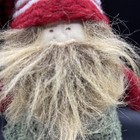 Vintage  2002 Woof   Poof Santa Shelf Sitter Plush 17  - Excellent Condition