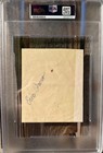 Sonny Liston Signature Signed Cut Autograph Psa dna Muhammad Ali - Cassius Clay
