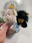 Lot Of 4 Nwt Sealed Code Plush Webkinz Stuffed Animals Frog snowman bear pig a