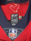Signed Nfl Authentic Houston Texans Nike Football Jersey Player Issued W coa