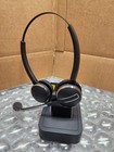 Jabra 9450 Stereo Wireless Headset Voip System Noise Cancelling Mic