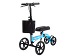 Elenker Best Value Steerable Medical Knee Walker With 10  Wheels - Blue