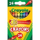  4 Pack  Crayola Crayons 24ct Back To School Supplies Gifts