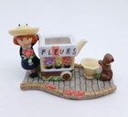 Madeline Porcelain Miniature Tea Set Incomplete1998 Midwest Of Cannon Falls 3pcs