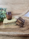 Mary   s Moo Moos Hay Bale   Solid Wood Crate Barrel Set - Rustic Farmhouse Decor