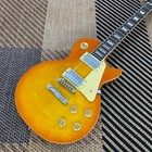 Electric Guitar  Les Paul  Flame Maple Top 6-string  Shipped From The Us