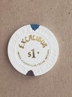 1 00 Chip New  From The Excalibur Las Vegas Nevada