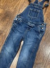 1969 Baby Gap 3t Blue Denim Overall Jean Coveralls Toddler Farmer Homesteader