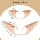 Fairy Pixie Elf Ears - Medium And Long Style Cosplay Soft Pointed Ears Renais   
