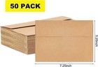 50 Pack Kraft Envelopes 5 X 7 Inchbrown A7card Invitation Postcard Envelopes