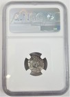 Rare Himyarite Coin     Arabia Felix Silver Drachm  1st Century  ngc Xf Slab 