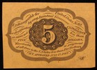 1st Issue 5 Cents Fractional Postage Currency Crisp Uncirculated Paper Money  8