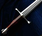 Custom Hand Forged Battle Ready Sword  Raven Longsword  Medieval Sword