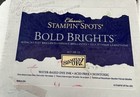 Stampin    Up  Used Retired Bright Stampin Ink Spots Blue  Lilac  Orange  Green   