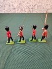 Lot Of 4 Vtg Britains Ltd Lead Soldiers  2