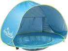Children s Uv-resistant Pop-up Beach Tent With Carry Bag  Safe Fun For Infants