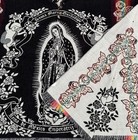 Our Lady Of Guadalupe Alpaca Poncho unisex  One Size  Lightweight  Very Soft 