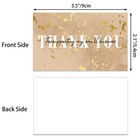 300pcs Thank You For Supporting My Business Cards  6 Styles2  X 3 5  Small Cu   